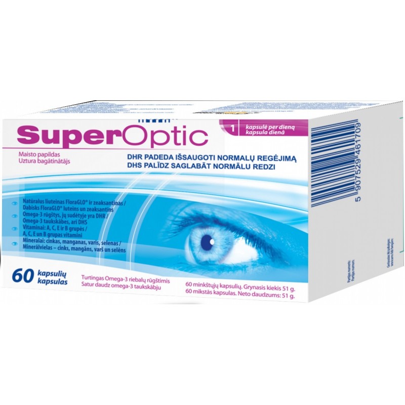 SuperOptic vitaminai akims